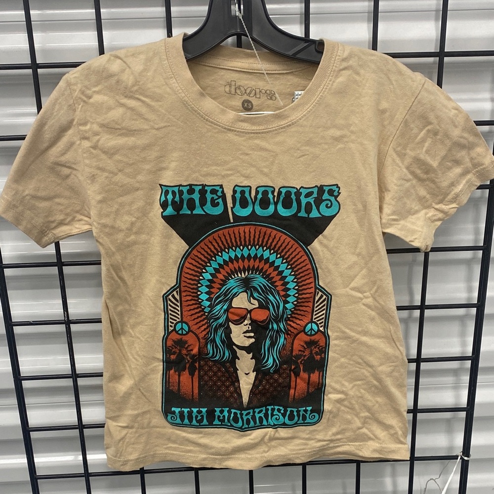The Doors Tan Graphic Tee - Short Sleeve